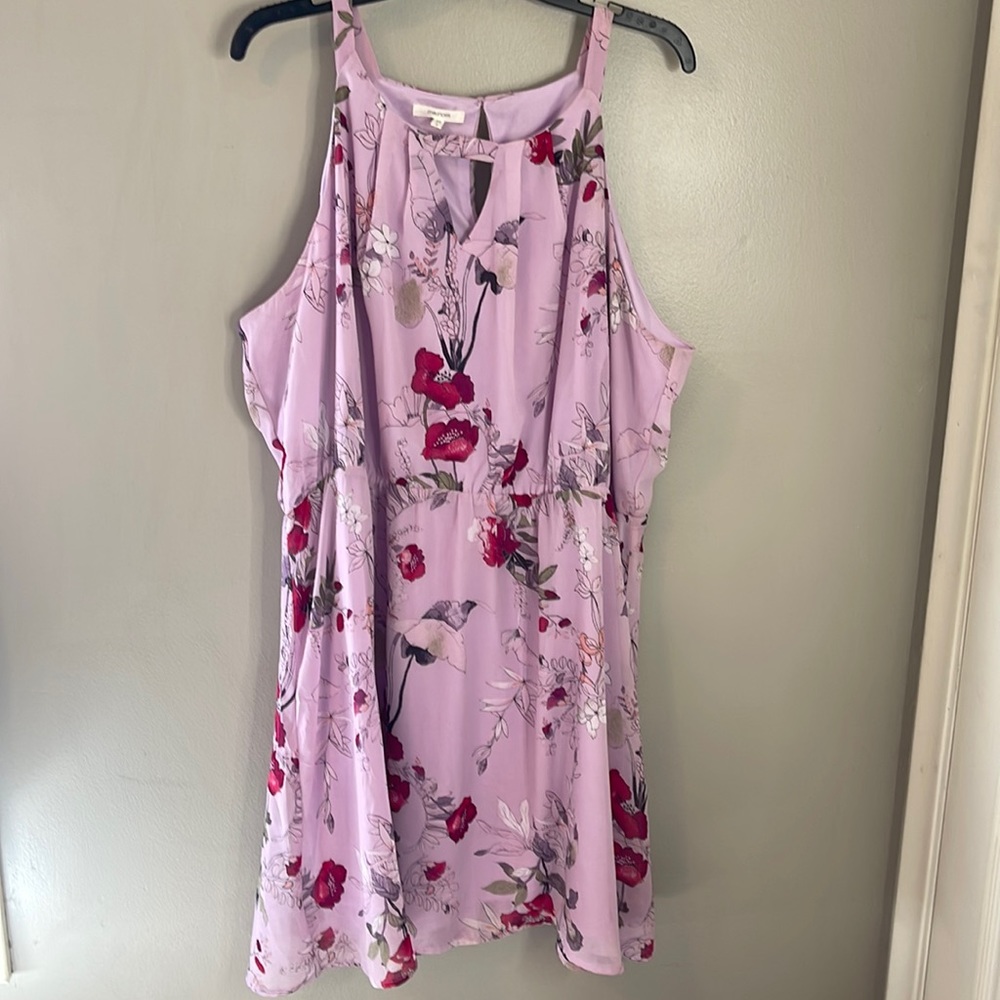 Maurices purple sleeveless dress, size 2